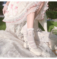 Sweet Angel Cute Kawaii Heels Lolita Shoes ON615