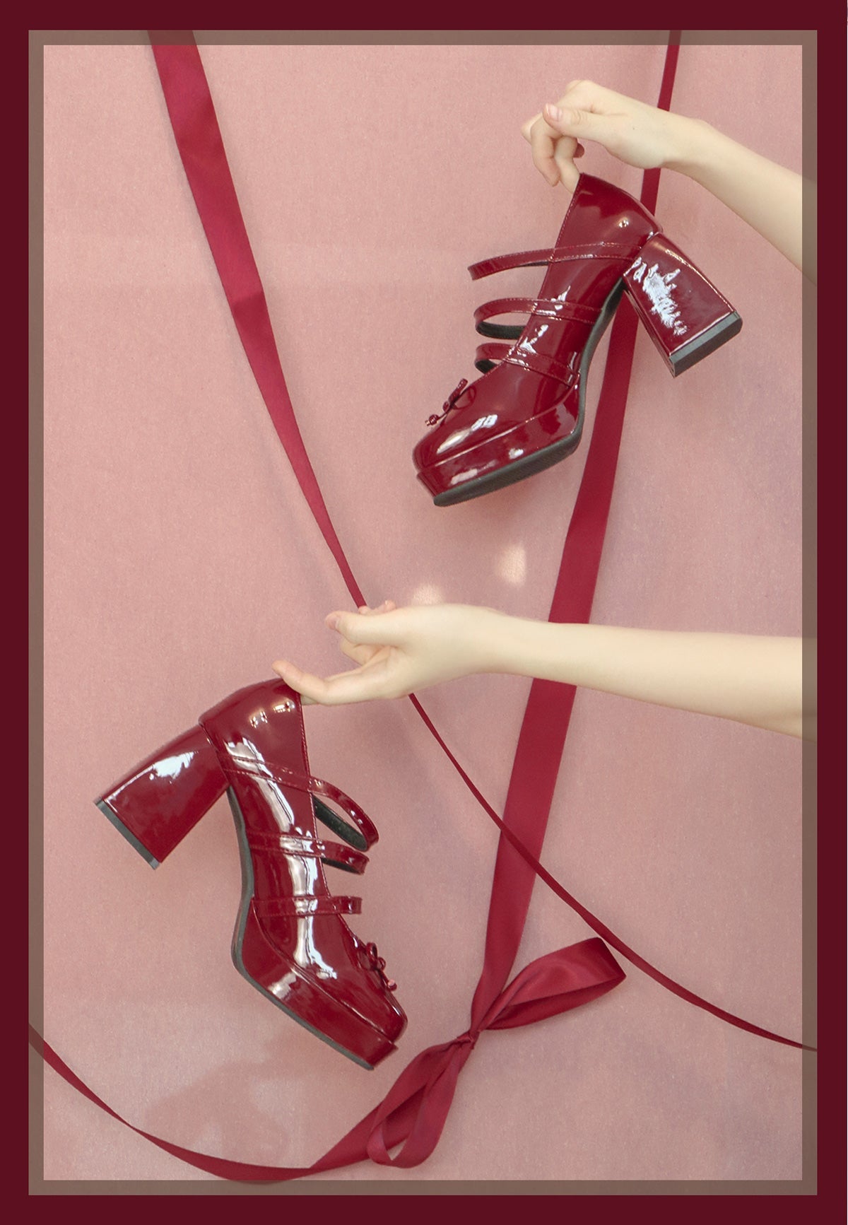 Sweet Angel Cute Kawaii Heels Lolita Shoes ON615