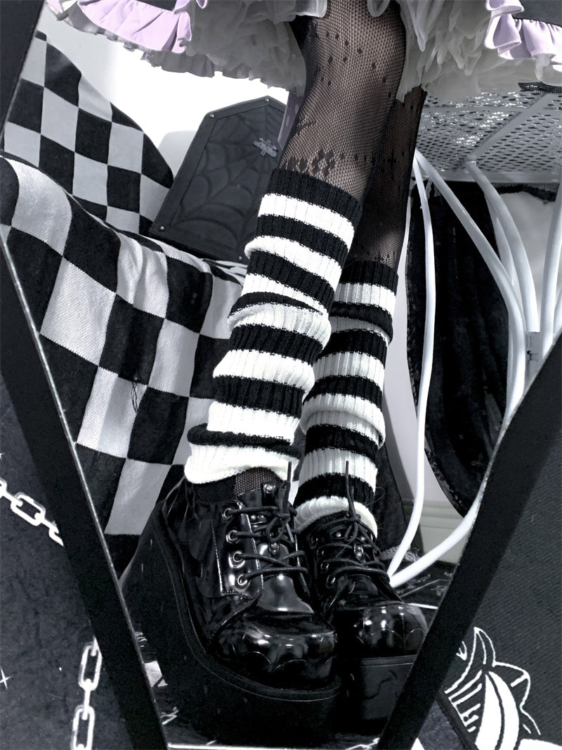 Black Pink Sweet Elena Platform Shoes ON294