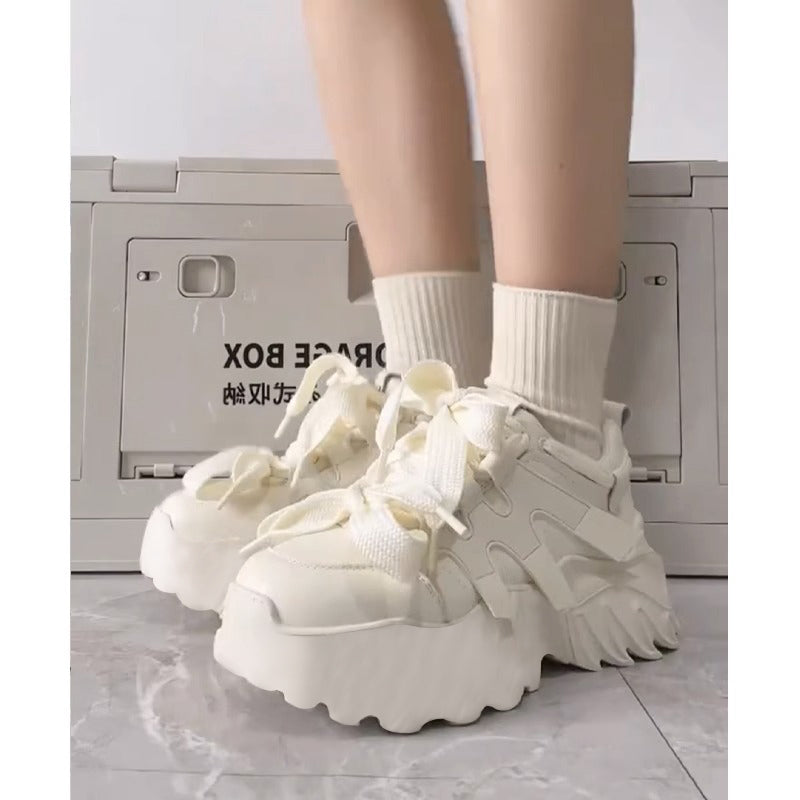 Sweet Stylish Chic White Bow Sneakers ON875