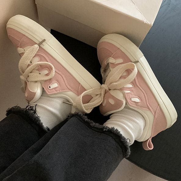 Cute Pink Sneakers