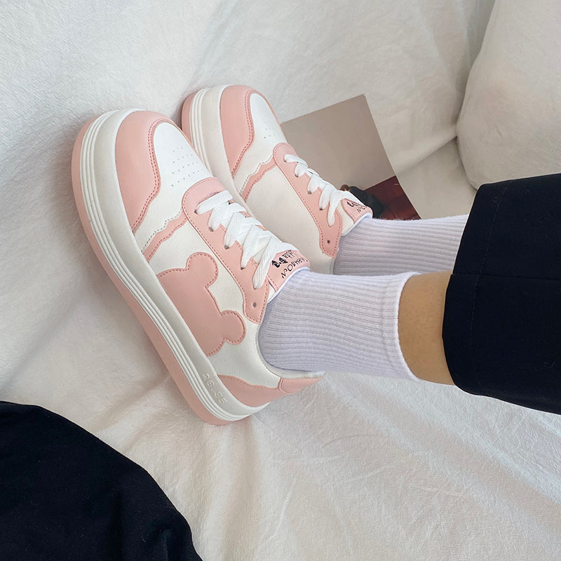 Casual All-match Sports Pink/Black/Purple Shoes BE780