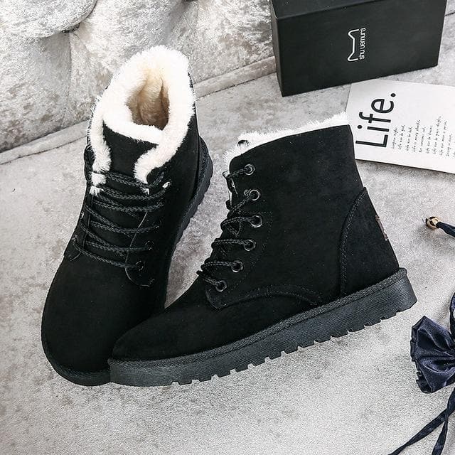 5 Colors Warming Fleece Boots
