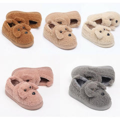 5 Colors Kawaii Fluffy Dog Couple Shoes