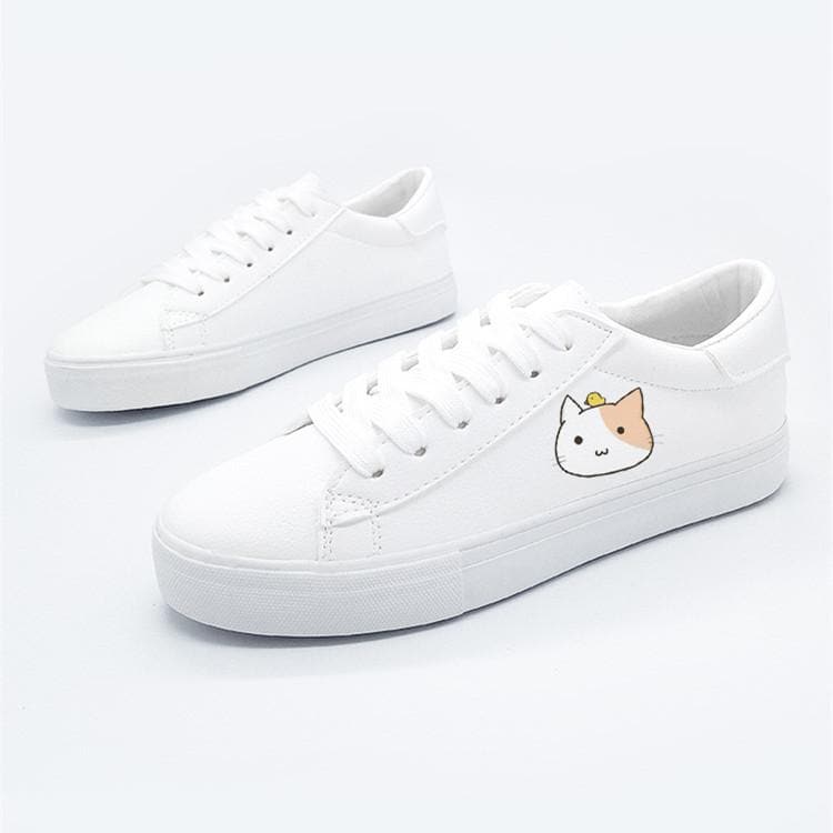 White Dear Rabbit Sneakers