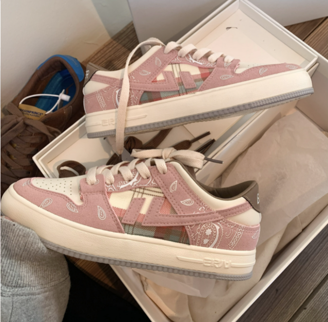 Ulzzang Casual Pink Shoes BE971