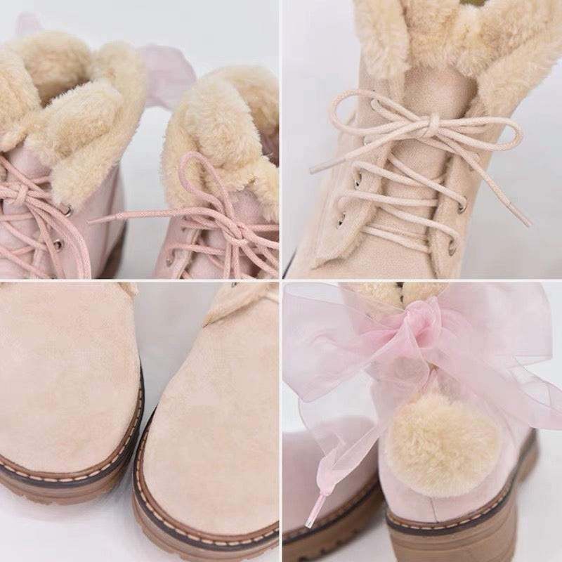 Soft Rabbit Kawaii Boots BE752
