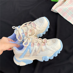 Pink Casual Pink Sneakers BE966