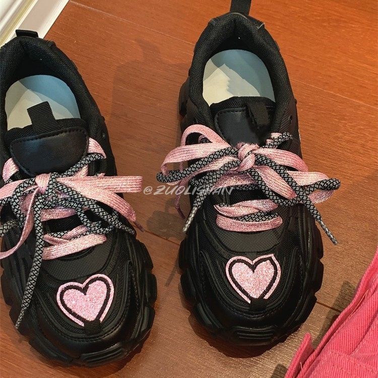 Pre-saleBlack Heart Sneakers