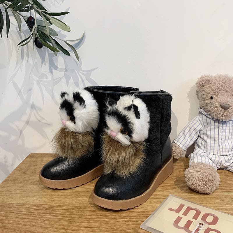 Sweet Keep Warm Cat Head Snow Boots SS0633