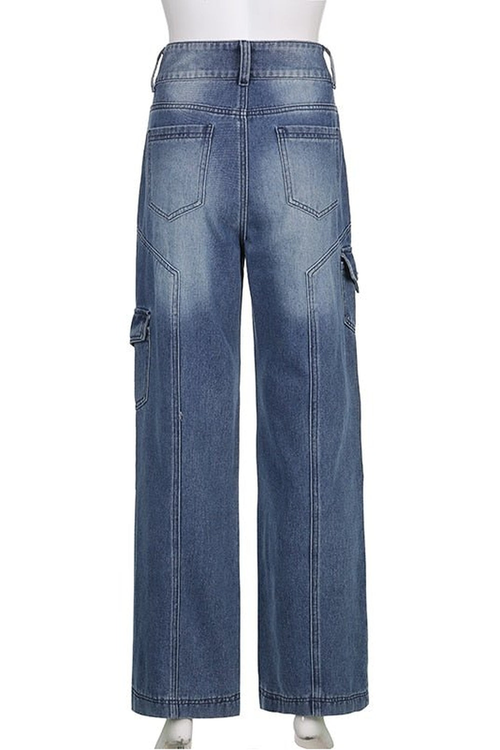 Fall 90s Aesthetic High Waist Jeans