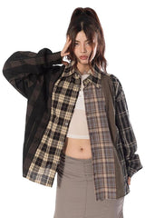 90s Grunge Plaid Shirt