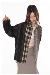 90s Grunge Plaid Shirt