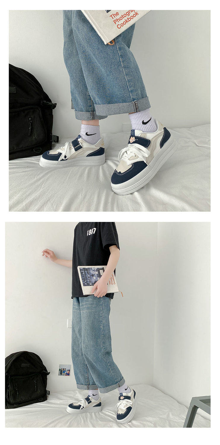 Kawaii Lolita White Spring Sport Shoes