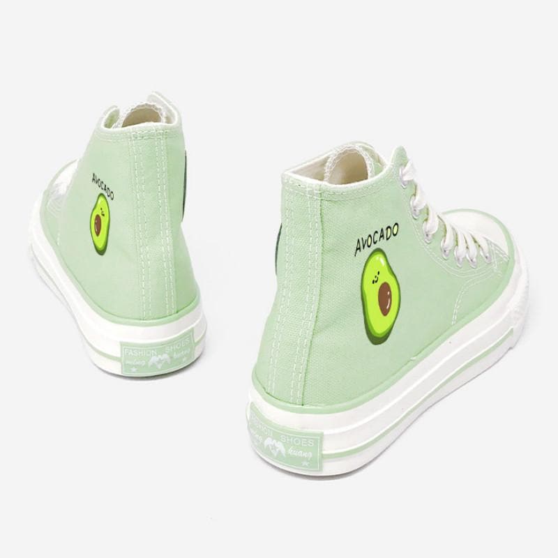 Jfashion Avocado Canvas Shoes
