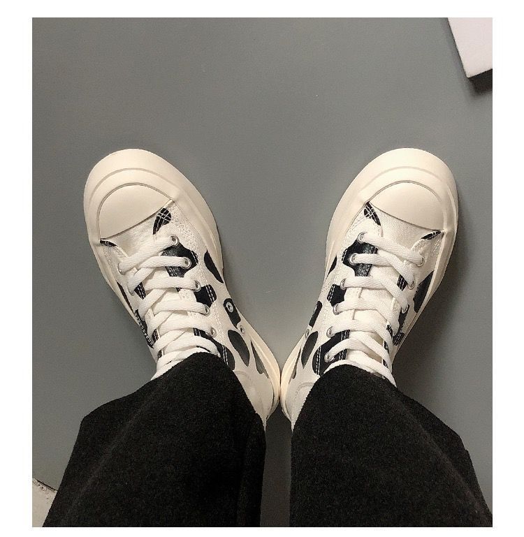 Kawaii Fashion Cow Print Shoes FY006