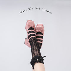 Sweet Angel Cute Kawaii Heels Lolita Shoes ON621