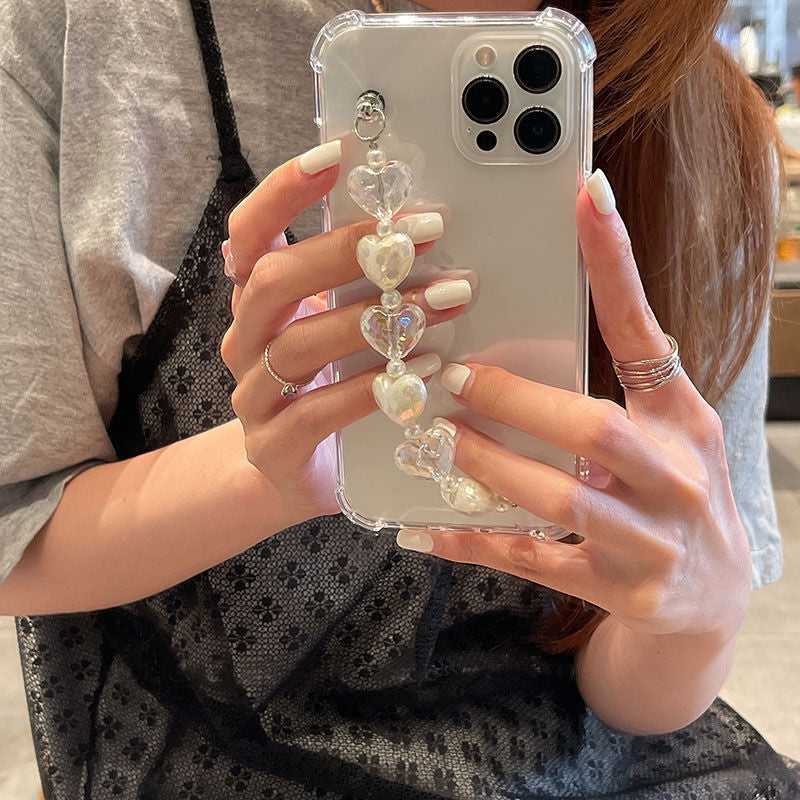 Adrette transparente weiche Hülle für iPhone