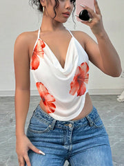 Holiday Style Camisole Halter T-Shirt