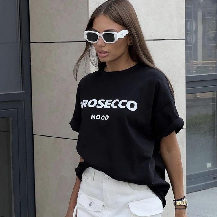 T-Shirt Round Neck Loose Short Sleeve Top