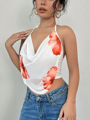 Holiday Style Camisole Halter T-Shirt