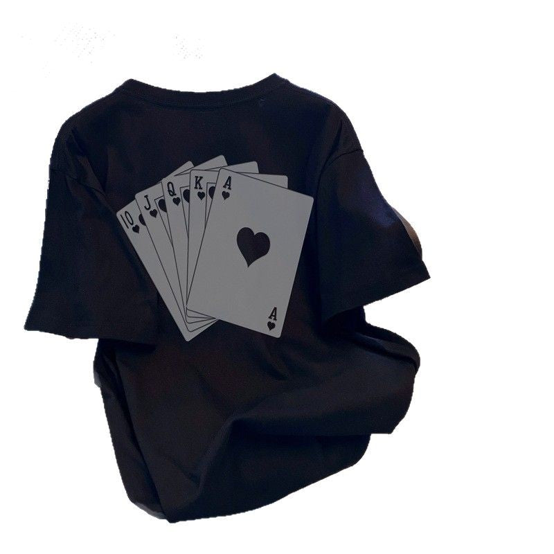 Casual Cotton T-Shirts - O-Neck Short Sleeve