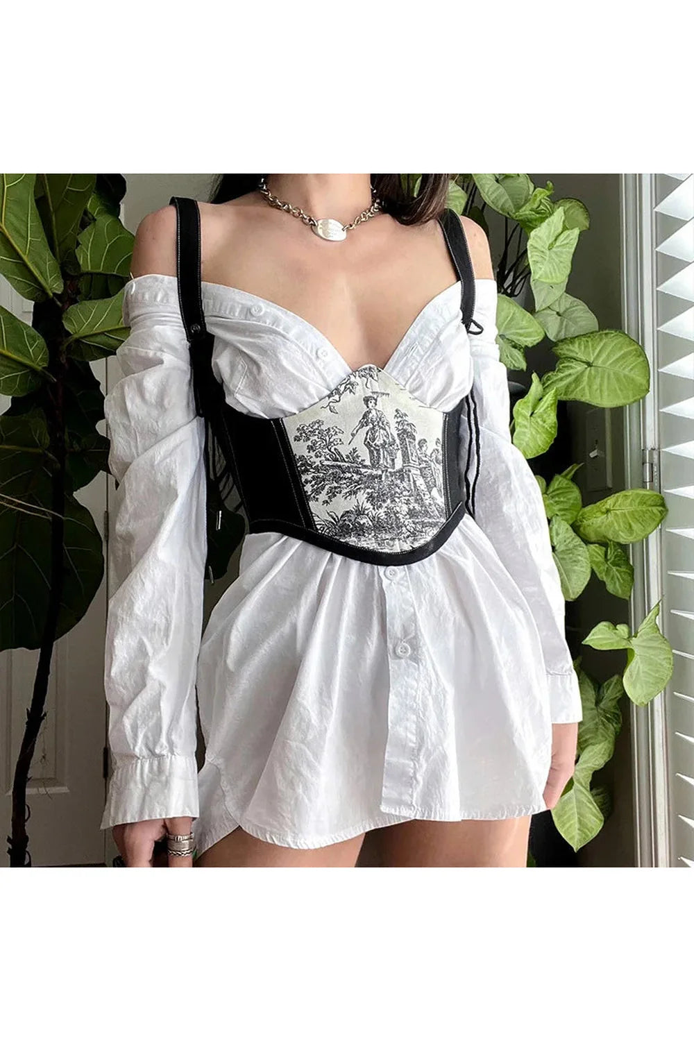 Renaissance Art Corset Top