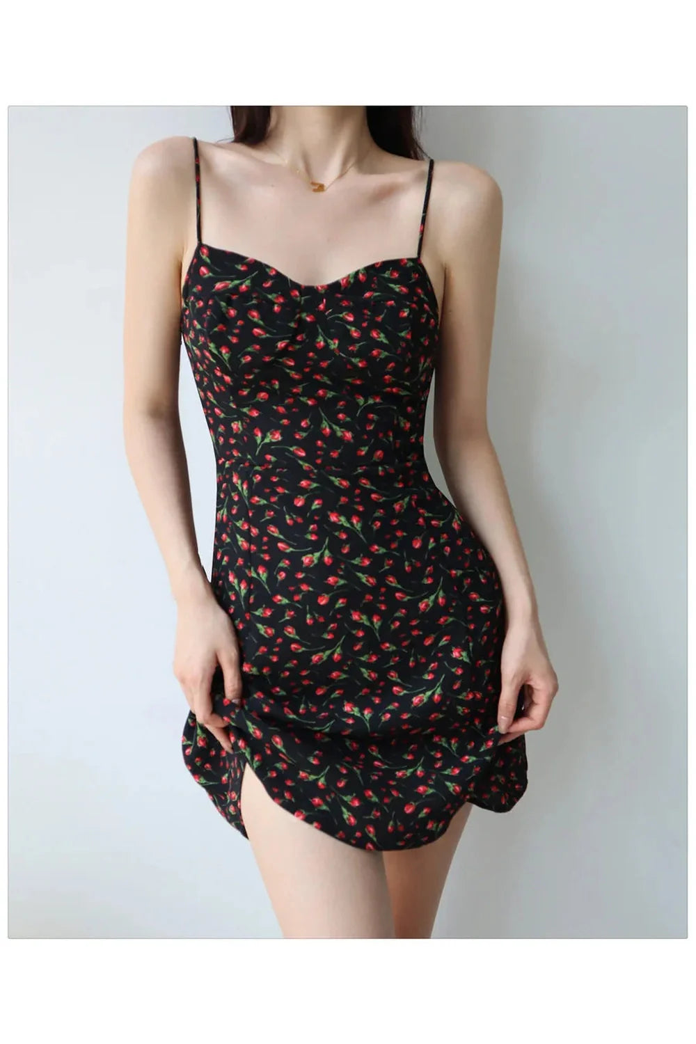 Floral Bandage Beach Dress