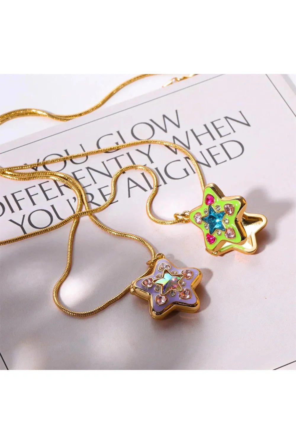 Collier cadre photo en forme de cœur