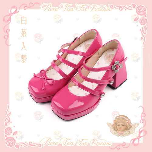 Sweet Angel Cute Kawaii Heels Lolita Shoes ON615