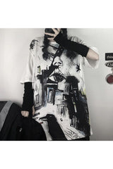 Acubi Abstract Grunge T-Shirt