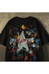 Abstract Star Sketch T-Shirt