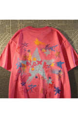 Abstract Star Sketch T-Shirt