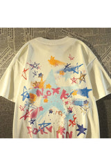 Abstract Star Sketch T-Shirt