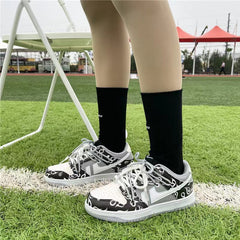 Vintage Casual Gray Shoes