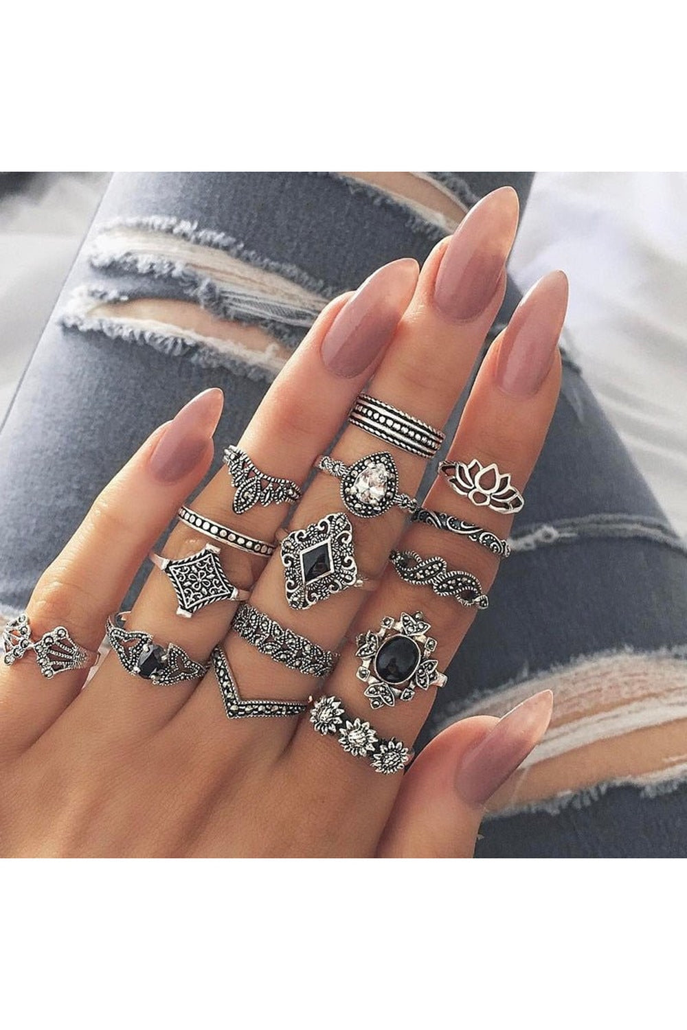 Aesthetic 11 Pcs/Set Rings