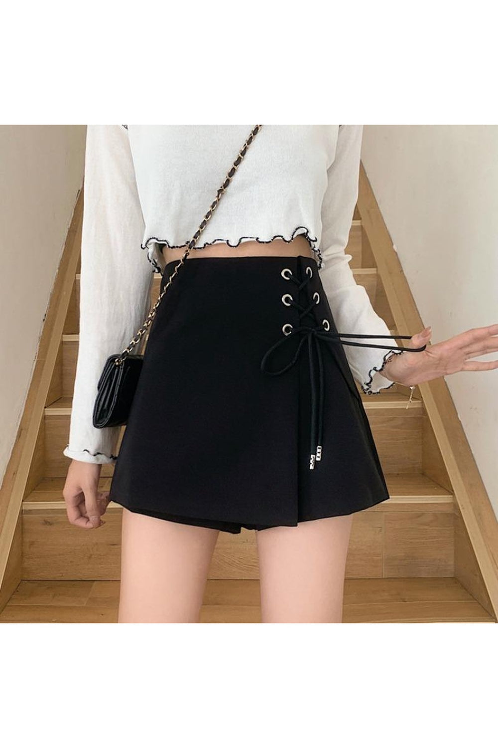 Aesthetic Bandage Asymmetrical Skirt