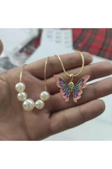 Aesthetic Butterfly Necklace