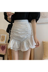 Aesthetic High Waist Elegant Skirt