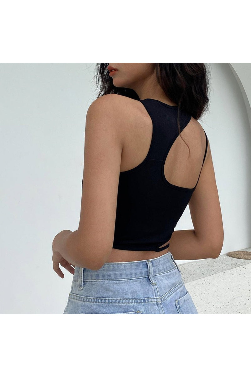 Aesthetic Hollow Out Crop Top