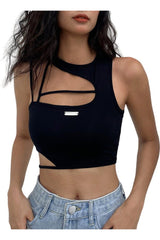 Aesthetic Hollow Out Crop Top