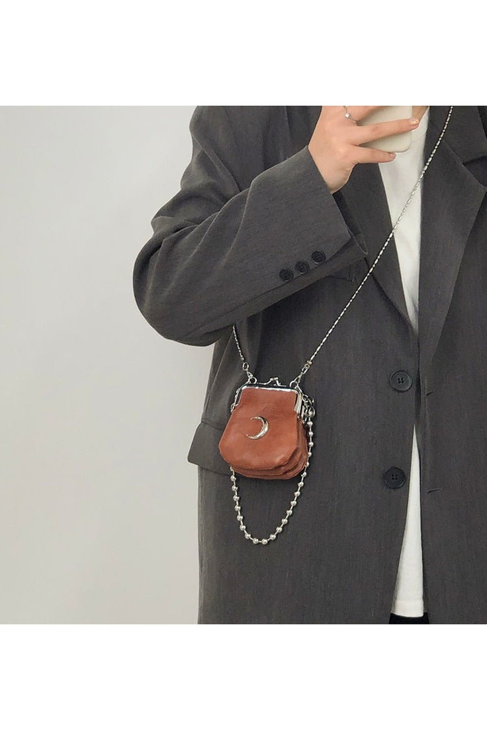 Aesthetic Moon Small Shoulder Bag