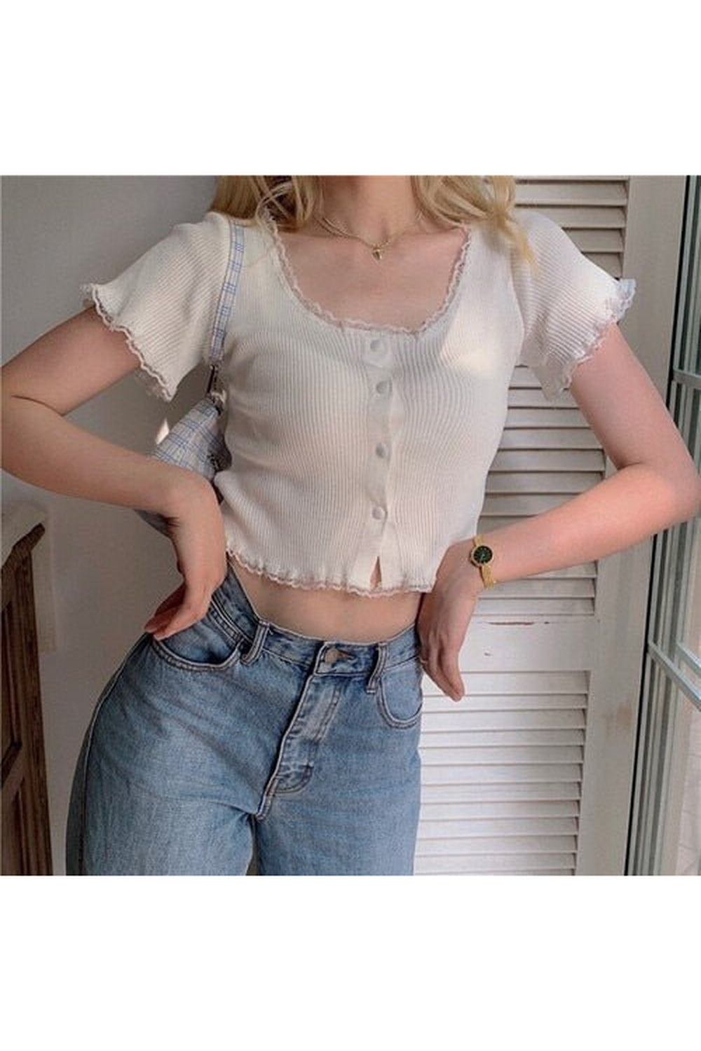 Aesthetic Pastel Crop Top