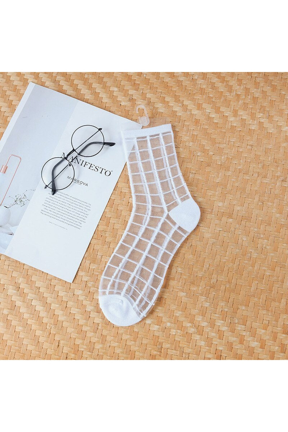 Aesthetic Ultra-thin Transparent Mesh Socks