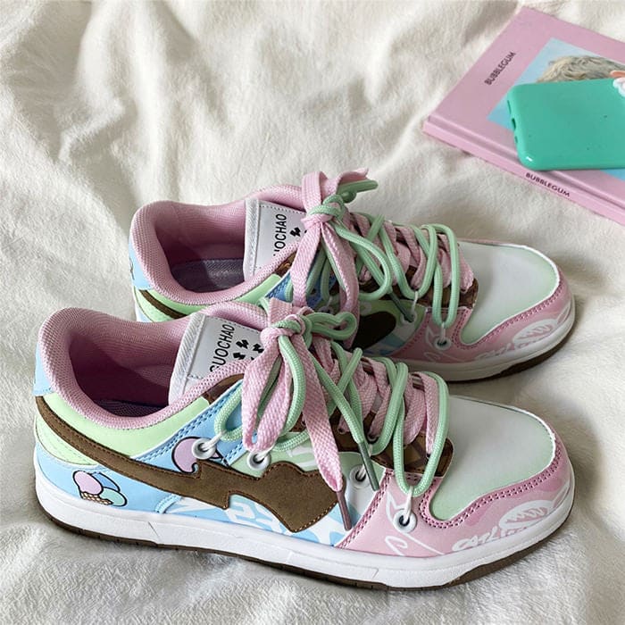 Heart Painting Sneakers