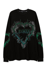 Alt Gothic Style Long Sleeve T-shirt