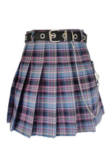 Alt Style Pleated Skirt