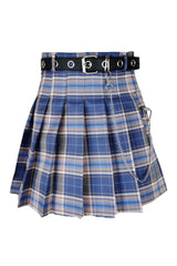 Alt Style Pleated Skirt