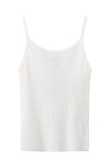 Alt Style White Tank Top