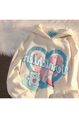 Fall American Style Cute Hoodie